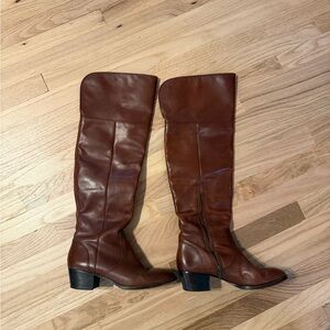 FRYE AND CO. Chestnut Over the Knee Boots